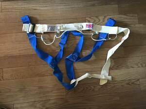 ロッククライミング ハーネス　WHILLANS Sit Harness イギリス　troll製　ビンテージ