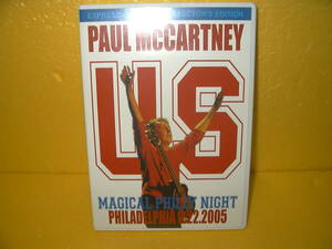【2DVD】PAUL McCARTNEY「THE US TOUR 2005 MAGICAL PHILLY NIGHT PHILADELPHIA 9.22.2005」
