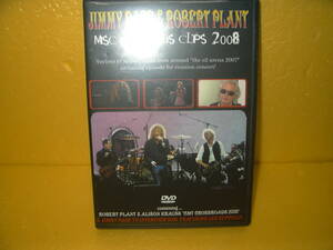 【DVD】JIMMY PAGE & ROBERT PLANT「MISCELLANEOUS CLIPS 2008」