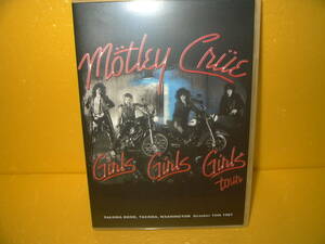 【DVD】MOTLEY CRUE「GIRLS GIRLS GIRLS TOUR TACOMA DOME,TACOMA 1987」