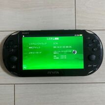 SONY PSVITA PCH-2000 ZA11 1GB 本体 wifi モデル 初期化 動作品 ソニー ピーエス ビータ ヴィータ プレイステーション プレステ 送料無料_画像2