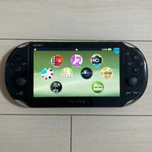 SONY PSVITA PCH-2000 ZA16 1GB 本体 wifi モデル 動作品 初期化 ソニー ピーエス ビータ ヴィータ PlayStation PS プレステ 送料無料_画像1