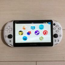 SONY PSVITA PCH-2000 ZA22 1GB 本体 wifiモデル 動作品 初期化 ピーエス ビータ ヴィータ プレイステーション PlayStation PS 送料無料_画像1