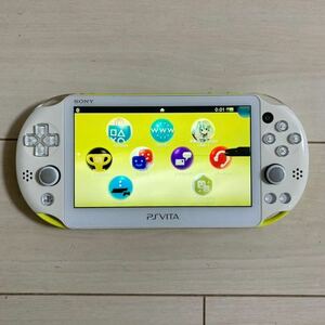 SONY PSVITA PCH-2000 ZA13 1GB 本体 wifiモデル 動作品 初期化 ソニー ピーエス ビータ ヴィータ プレイステーション プレステ 送料無料