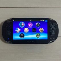 SONY PSVITA PCH-1000 ZA01 本体 wifi モデル 動作品 初期化 プレイステーション ビータ ヴィータ プレステ PS ソニー 送料無料_画像1