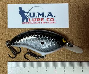 UMA LURE バルサ ラウンド ビル フラット サイド クランク ベイト フラット シャッド ベイツ リトル PT KTW mibro MPB