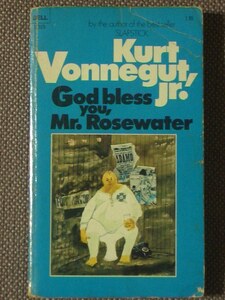 God Bless You, Mr. Rosewater (KV2) 著/ Kurt Vonnegut, Jr. ペーパーバック 英語版 A Dell Book ◆　ジャンク品　◆