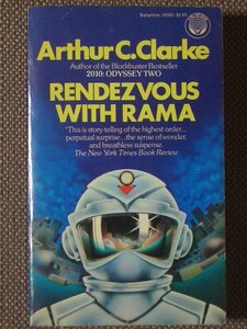 Rendezvous with Rama 著/ Arthur C. Clarke ペーパーバック　英語版 A Del Rey Book