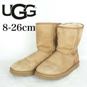 EB3904*UGG*アグ*メンズムートンブーツ*8-26cm*ベージュ