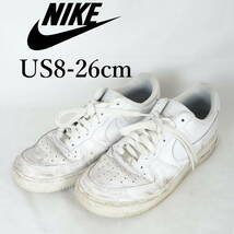 MK3046*NIKE AIR*ナイキ エアー*メンズスニーカー*US8-26cm*白_画像1