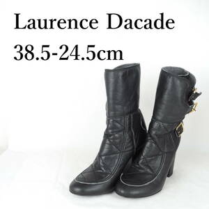 EB3274**Laurence Dacade*ローレンス・ディケイド*レディースブーツ*24.5cm*黒*