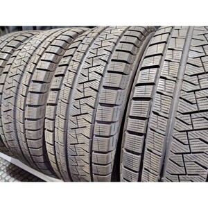 ピレリ ICE ASIMMETRICO PLUS 225/45R18 4本SET◇2018年製8~9分山スタッドレスタイヤ◇中古 特筆すべき損傷なし◇クラウン等◇愛知郡手渡可