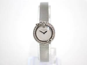 ◆ красивые продукты рабочие продукты Chaumet / Shome W20611-20W Hortensia 1p Diamond Besel White Dial Watch 142743