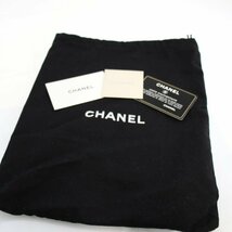 ◆ 美品 CHANEL / シャネル ココマーク マトラッセ スパンコール Wチェーンショルダーバッグ ブラック系 肩掛け 142714_画像9