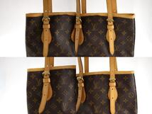 ◆ 1000円スタート LOUIS VUITTON / ヴィトン M42238 バケットPM ハンドバッグ ショルダーバッグ モノグラム バケツ型 142048_画像5