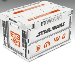 未使用　スター・ウォーズ　折り畳みコンテナ　bb-8 ステッカー付き　コンテナ　郵便局限定　