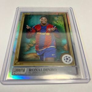 ★【ロナウジーニョ　バルセロナ】2022-23 Topps Stadium Chrome Ronaldinho Legends Of Europe ★即決