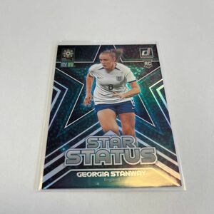 ★【GEORGIA STANWAY イングランド　RCルーキー 】2023 Panini Donruss FIFA Women's World Cup STAR STATUS★