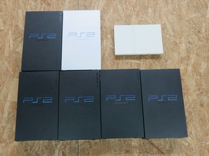 完全ジャンク品 PS2 本体のみ 計7台 セット SCPH-10000/18000/30000 他 送料無料c31