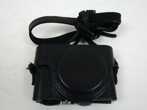 SONY ソニー デジタルカメラケース ジャケットケース LCJ-RXF 黒 ブラック