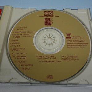 CD WEST SIDE STORY ウエスト・サイド物語 オリジナルサウンドトラック SRCS-7070の画像5