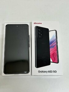 1930　ドコモ スマートフォン Galaxy A53 5G SC-53C 新品未使用 判定〇 SIMロック解除済み