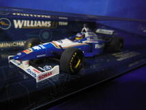 1/43　F1　WILLIAMS　RENAULT　FW18　ジャック・ヴィルヌーヴ　J.VILLENEUVE　EUROPEAN GP　初優勝　1996年　MINICHAMPS_画像4