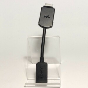 114【美品】SONY WMC-NWH10 ソニー ハイレゾオーディオ出力用 USB変換ケーブル ウォークマン用 純正アクセサリー