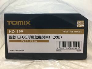 TOMIX トミックス HO 199 EF63 電気機関車 1次形 プレステージモデル