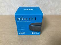 amazon　echo dot(第3世代）　FAR-FIELD VOICE CONTROL　未使用_画像1