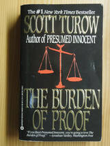 洋書『The Burden Of Proof』 Scott Turow_画像1