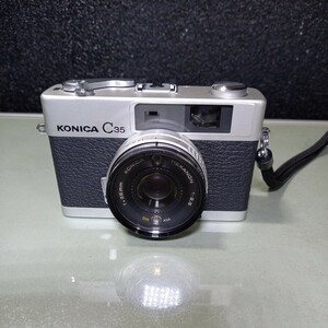 【コニカ】C35 フィルムカメラ HEXANON 1:2.8 f=38mm レンズ KONIKA