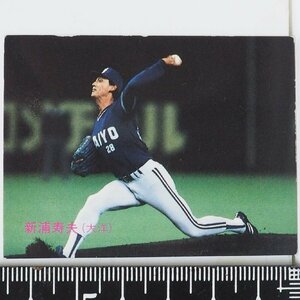 88年 カルビー プロ野球カード No.137【新浦 寿夫 横浜大洋ホエールズ】昭和63年 1988年 当時物 Calbeeおまけ食玩BASEBALL【中古】送料込