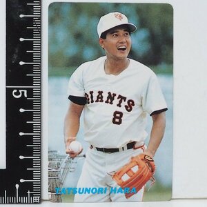 91 year Calbee Professional Baseball card No.21[.. virtue out . hand Yomiuri Giants . person ] Heisei era 3 year 1991 year that time thing Calbee extra Shokugan BASEBALL[ used ]