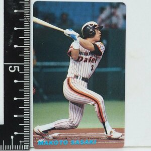 91 year Calbee Professional Baseball card No.78[ Sasaki . out . hand Fukuoka large e- Hawk s] Heisei era 3 year 1991 year that time thing Calbee extra Shokugan BASEBALL[ used ]