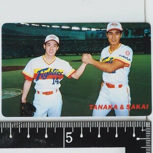 91年カルビープロ野球カードNo.164【田中 幸雄&酒井 光次郎 日本ハム ファイターズ】平成3年 1991年 当時物 Calbeeおまけ食玩BASEBALL 中古