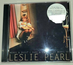 レアAOR ～コレクターズCD-R レスリー・パール　LESLIE PEARL / WORDS & MUSIC 