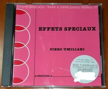 レア～ライブラリー PIERO UMILIANI / EFFETS SPECIAUX ピエロ・ウミリアーニ　　　　　　　　コレクターズCD-R _画像1