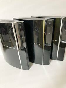 ps3 80gb×2 60gb×1　PlayStation 3 　3台セット　②