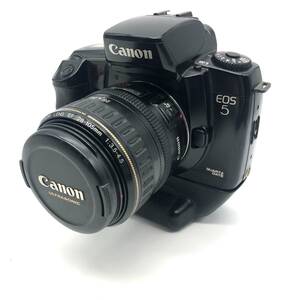 【中古・ジャンク品】CANON キヤノン EOS 5 QUARTZ DATE CANON EF 28-105ｍｍ 1：3.5-4.5 USM（管674）