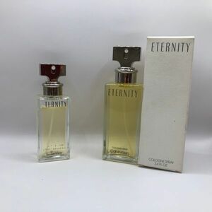 【11186】Calvin Klein カルバンクライン ETERNITY エタニティ 2個セット 容量不明 50ml 経年保管品 中古品 ヤマト梱包60サイズ