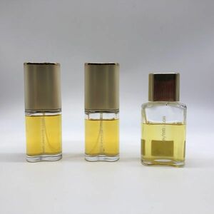 【6998】STEE LAUDER エスティローダー WHITE LINEN ホワイト リネン 香水 3個セット 経年保管品 中古品 ジャンク品 コンパクト便