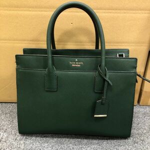 ※美品　ストラップ無し　kate spade NEW YORK／ケイトスペード ニューヨーク　2way　ショルダーバッグ　レザー　牛革　（管１１５７）