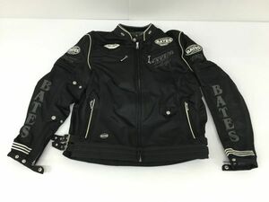 K18-532-1101-118【中古】BATES(ベイツ) バイク用 2WAY ライダースメッシュジャケット ブラック プロテクターあり サイズ：XXL