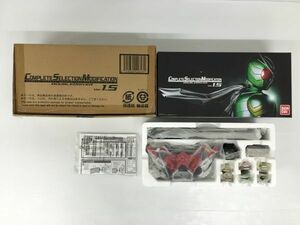 K18-604-1111-060【中古/美品】COMPLETE SELECTION MODIFICATION(CSM/コンセレ) 仮面ライダーW「ダブルドライバー(ver.1.5)」※通電確認OK