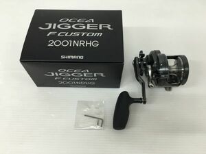 K18-625-1112-124【中古/美品】SHIMANO(シマノ) ベイトリール OCEA JIGGER「19 オシアジガー F カスタム 2001NRHG」04005