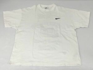 K18-642-1113-127▲【美品/送料無料】古着 NIKE × Stussy(ナイキ×ステューシー)メンズ 半袖 バックプリントTシャツ「DV1774-100」Lサイズ