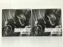 K18-723-1123-052【未開封】アミューズメント一番くじ ワンピース DIORAMATIC「モンキー・D・ルフィ」C.白黒ブラシ彩色 2点セット_画像2