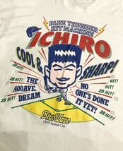 FRUIT OF THE LOOM社製 ICHIRO イチロー Tシャツ 白 オリックス 野球 古着 ヴィンテージ レア 希少 SIZE：L■1110S②_画像3