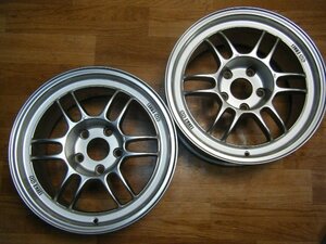 IB-017 エンケイ ENKEI RPF1 16×8J 5H-114.3 +25 (2本) 軽量 激レア 送料は全国一律2750円 離島を除く